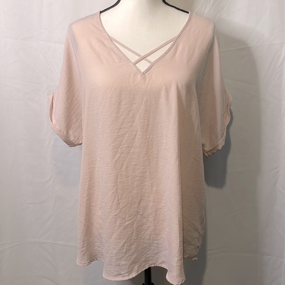 Maurices , Light Pink XXL blouse. Wore maybe twice